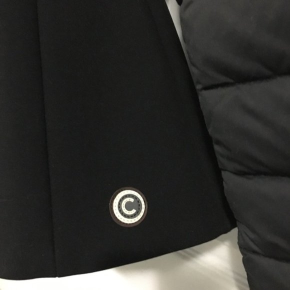 Colmar Originals Research Black Puffer Jacket Sz 6 - Picture 11 of 16